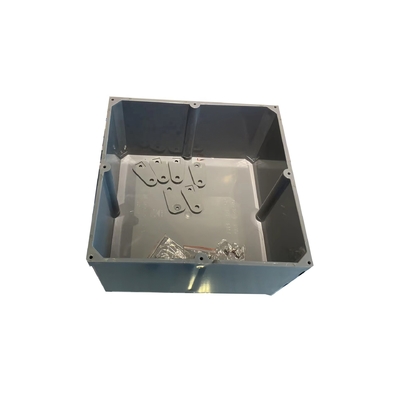 Threaded PVC Junction Boxes for Conduit Electrical Wiring in 12*12*6&quot; and 8&quot;*8&quot;*4&quot; Sizes