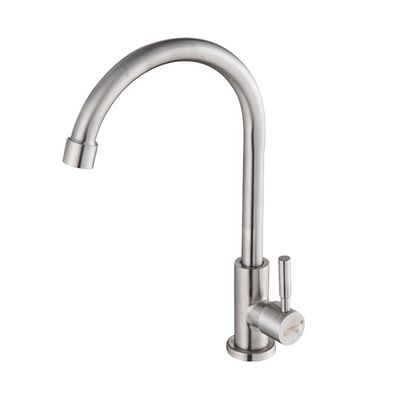 quality  CLASSIC Style Kitchen Faucet Deck Mounted with 360 Degree Rotation and Stainless Steel factory
