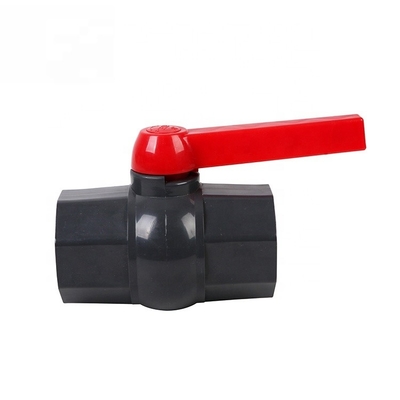 Manufacture PVC Ball Valve 50mm Plastic with Socket Connection