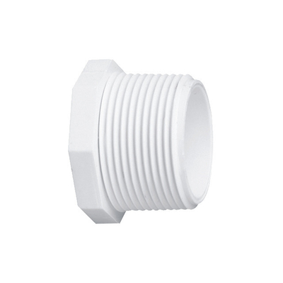 White Color PVC Pipe Fittings for Bathroom and Moulding Customization