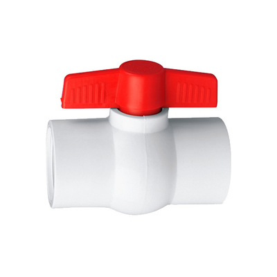 PVC Control Ball Valves for Agricultural ASTM/DIN/ASNZ/JIS Standard Socket Connection