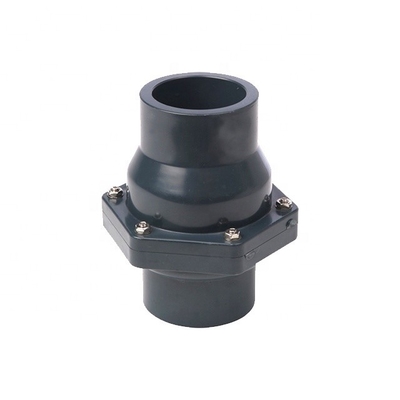 STANDARD Thickness 2 Inch Plastic Double True Union PVC Ball Valves with ABS Handle