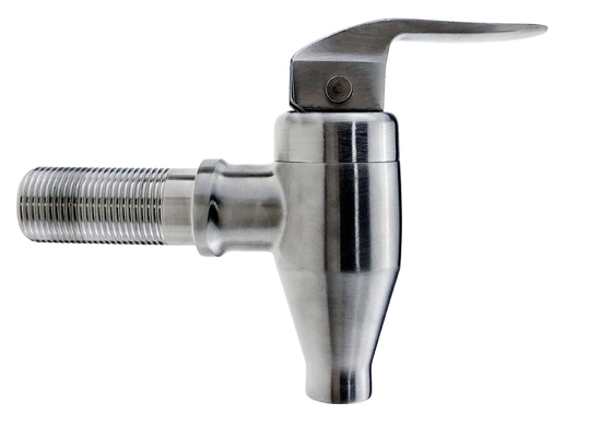 Stainless Steel Valve Core Modern Drink Dispenser Spigot for Single Hole Deck Mounted