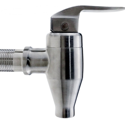 Stainless Steel Valve Core Modern Drink Dispenser Spigot for Single Hole Deck Mounted