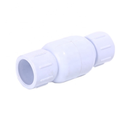 110mm PP Ball Foot Valves for Pumping White Grey Plastic Manufacture
