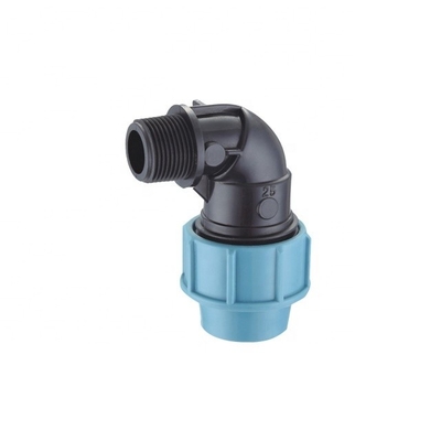 20-110MM PN16 Spain Type PP Compression Tee Drip Fitting Forged with Flange Connection