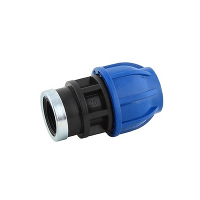 Blue PP Compression Fitting for Water Supply and Agriculture Irrigation STANDARD Length