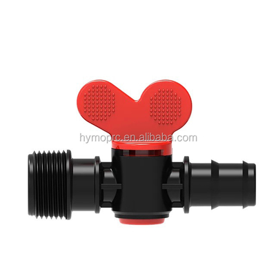 16mm/20mm PP Mini Control Valve Non-Leaking Irrigation Valve Socket/Thread Connection