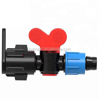 16mm/20mm PP Mini Control Valve Non-Leaking Irrigation Valve Socket/Thread Connection