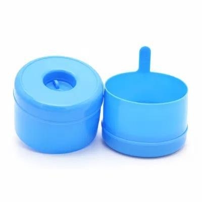 5 Gallon 20 Liter Preform PET Plastic Bottle Caps with Dark Blue Design and High Volume