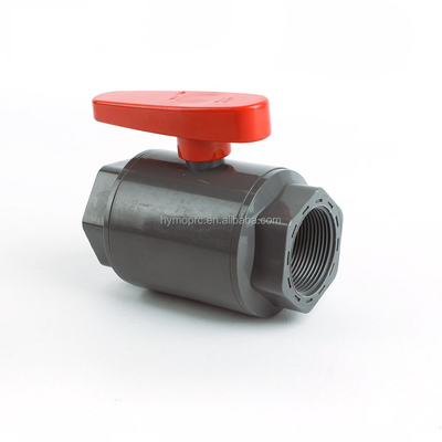 11/2 Size PP Ball Valve for Bathroom Water Application OEM and ODM Supported Material
