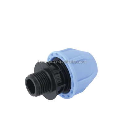 20-110MM HDPE PP Compression Fitting Italian Type Equal Coupling for Water Supply and Irrigation Pipe Fittings