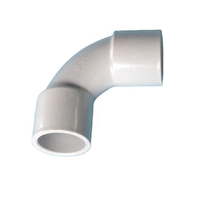 25mm White PVC Pipe Fitting Conduit DIN Standard for Electric Welding