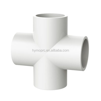 Sanitary Plumbing Material PVC Water Connector Schedule 40 PVC Pipe Fittings 3/4 Inch