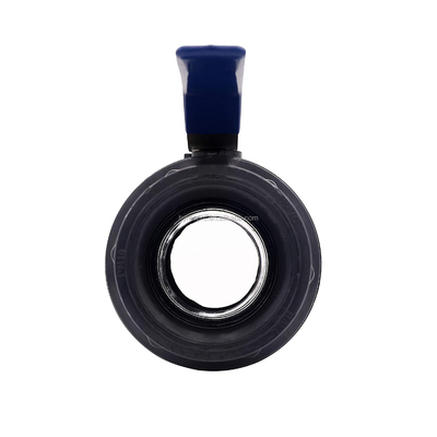 Customize 1.5 Inch Black Color Plastic PVC Ball Valve with OEM Service and Material