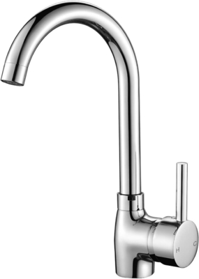 CLASSIC Style Kitchen Faucet Deck Mounted with 360 Degree Rotation and Stainless Steel