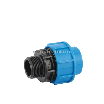 Quick Release Coupling PP Compression Fittings Flange Connection Round Head 20mm-400mm