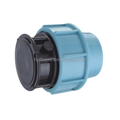 Quick Release Coupling PP Compression Fittings Flange Connection Round Head 20mm-400mm