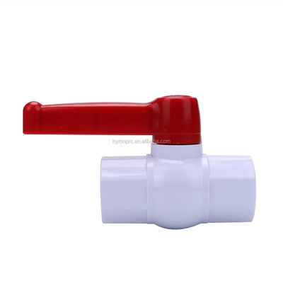 1/2&quot;-12&quot; STANDARD Thickness OEM ODM Control Valves with Long Plastic Handle UPC/PVC