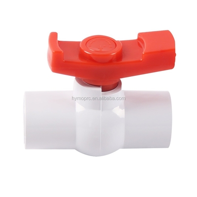 2 Inch PVC Ball Valve with Boat Handle Manufactured to ASTM and DIN Standards Ideal