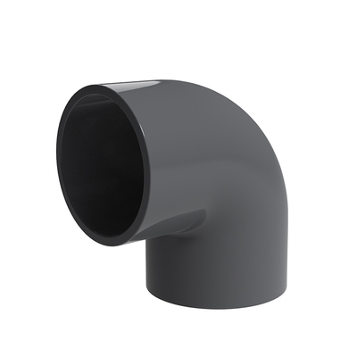 White OEM Free Samples Plastic UPVC PVC Pipe Fitting Elbow for Plumbing Accessories