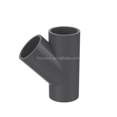 White 3/4'' PVC Plastic Pipe Fittings PN10 Plumbing Accessories for Moulding Service