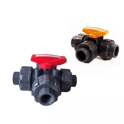1-Inch 3-Way T Port Control Valve with 1.0MPA Pressure and Socket/Thread Connection