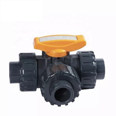 1-Inch 3-Way T Port Control Valve with 1.0MPA Pressure and Socket/Thread Connection