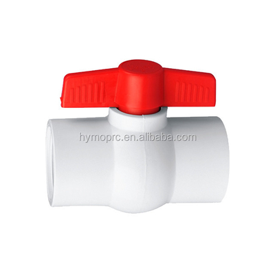 Plastic Irrigation Valve 2 Inch Long Handle PVC Ball Valve for Timely Shipping