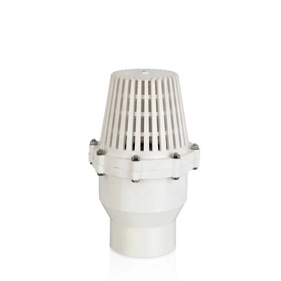 1 Inch PVC Foot Valve Red Color Ball Valve with White Grey Color by Industry Leaders