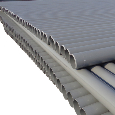 Glue Connection 8 Inch PVC Drainage Pipe for Large Diameter Plastic Water and Drain