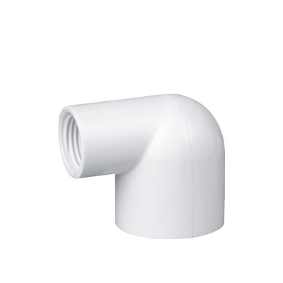 STANDARD Thickness PVC Pipe Fitting for Pool White Round Head NPT BSP BSPT Thread Type