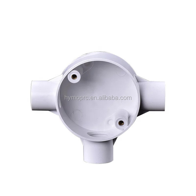 Water Supply White PVC Box Fittings Meeting DIN Standard for Dependable Performance