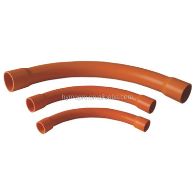 20mm 25mm Electric PVC Conduit L Bend Fittings in White Color with Standard Thickness
