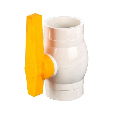 4-Inch PVC Ball Valve Free Sample Manufactured Control Valve with Standard Thickness