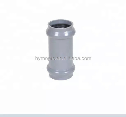 OEM PVC Pipe Fittings and Connectors Manufactured to DIN Standard with Rubber Joint