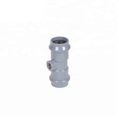 BSPT Thread DIN Standard 110mm Plastic PVC Water Pipe Fittings for Water Supply Needs
