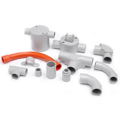 Customized Moulding Service for White Color PVC Pipes and Fittings in DIN Standard