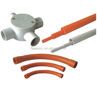 UPVC Plastic 25mm White Conduit Pipe and Fittings in DIN Standard with 3M Length