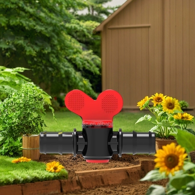 16mm/20mm PP Mini Control Valve Non-Leaking Irrigation Valve Socket/Thread Connection