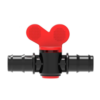 16mm 20mm PP Irrigation Mini Valve in White Grey for Drip Irrigation System Manufacture