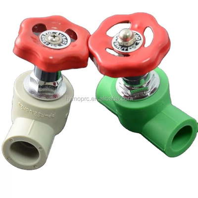PPR Pipes and Fittings Ball Valve Stop Valve PPR Gate Valve for Bathroom Accessories
