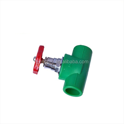 PPR Pipes and Fittings Ball Valve Stop Valve PPR Gate Valve for Bathroom Accessories