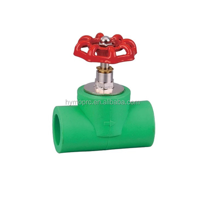 PPR Pipes and Fittings Ball Valve Stop Valve PPR Gate Valve for Bathroom Accessories