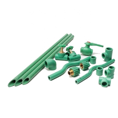 DIN8077 8078 Standard 32mm Heated PPR Pipes Pipe Fittings with Cutting Efficiency