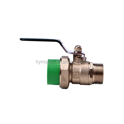 32mm PPR Union Ball Valve Manufactured by PPR Valve and Standard ASTM/DIN/ASNZ/JIS OEM