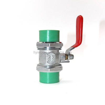 32mm PPR Union Ball Valve Manufactured by PPR Valve and Standard ASTM/DIN/ASNZ/JIS OEM