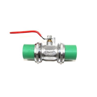 32mm PPR Union Ball Valve Manufactured by PPR Valve and Standard ASTM/DIN/ASNZ/JIS OEM