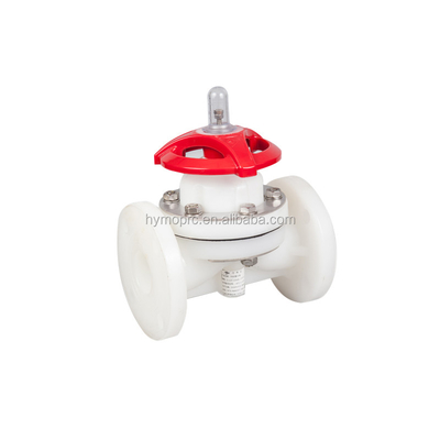 10 Years of Manufacturing Experience PVDF Socket Double Union Pneumatic Diaphragm Valve