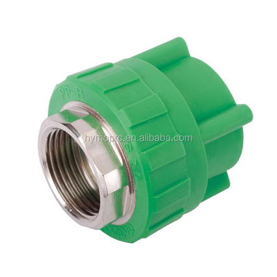 Brass Insert Plastic Plumbing PPR Pipe Fittings Elbow for 20mm-400mm Water Distribution